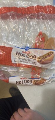 Kroger White Hot Dog Sandwich Buns