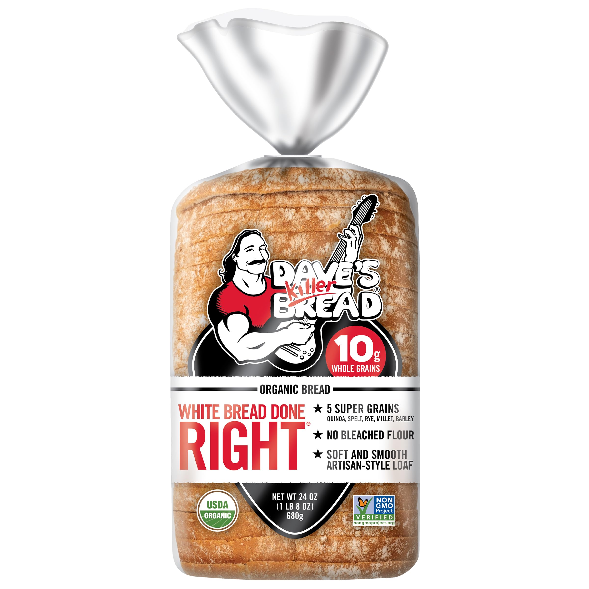 Dave's Killer Bread White Bread Done Right