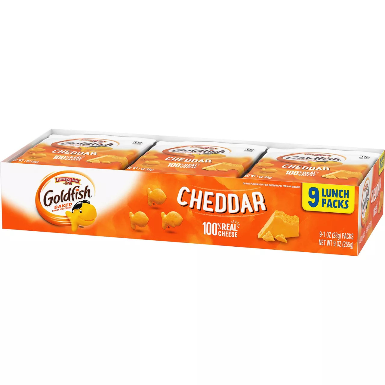 Pepperidge Farm Goldfish Baked Snack Crackers Cheddar