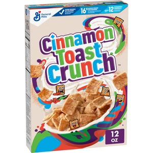 Cinnamon Toast Crunch Cinnamon Toast Crunch Cereal No Artificial Flavors No High Fructose Corn Syrup