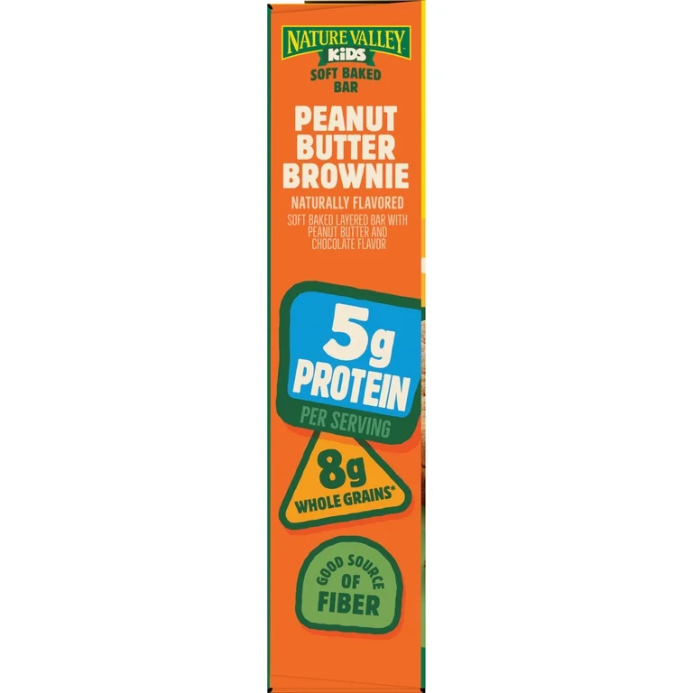 Nature Valley Kids Soft Baked Bar Peanut Butter Brownie