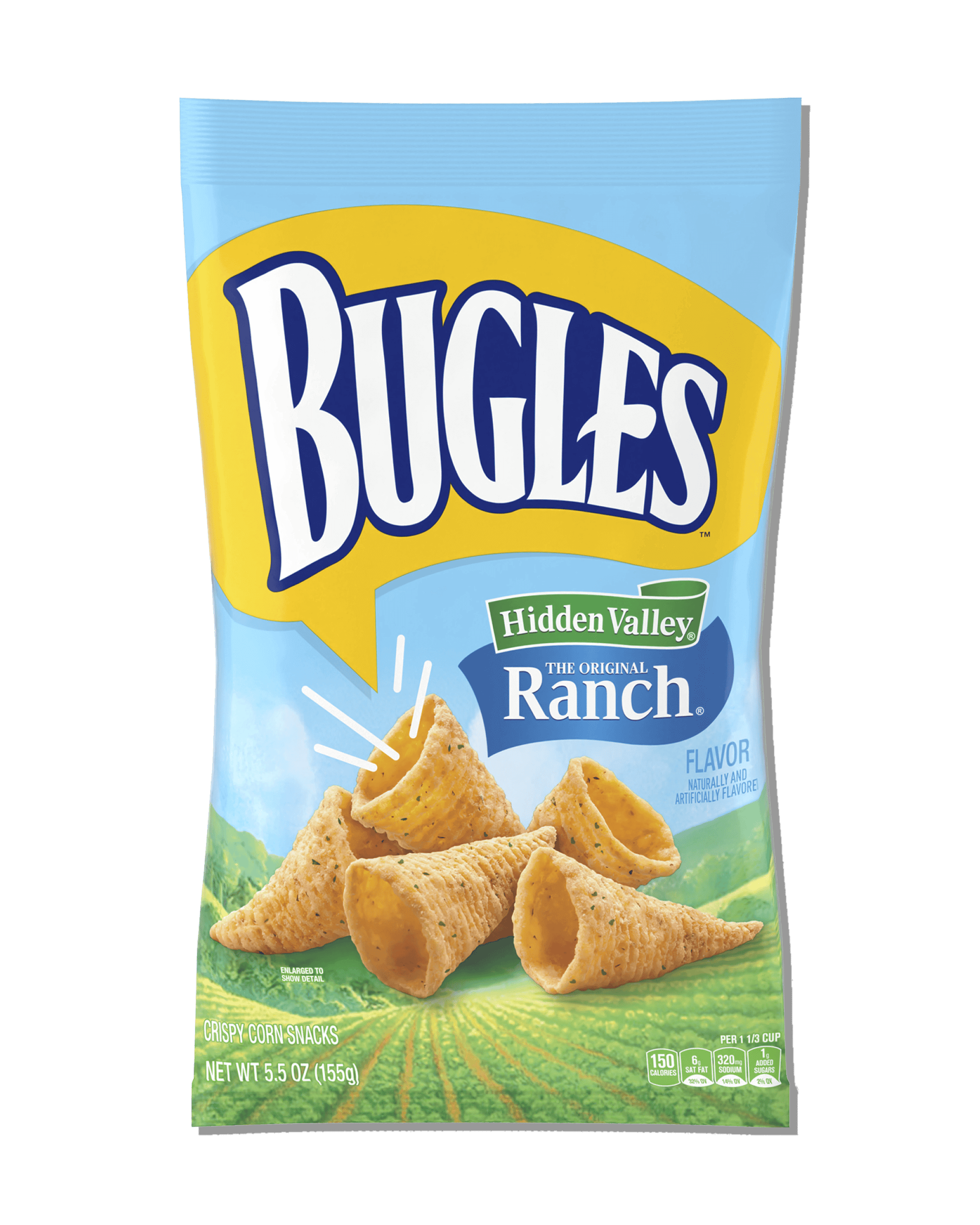 Bugles Hidden Valley The Original Ranch Crispy Corn Snacks