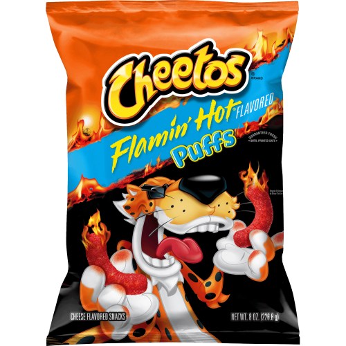 Cheetos Flamin' Hot Puffs Flavored Snacks