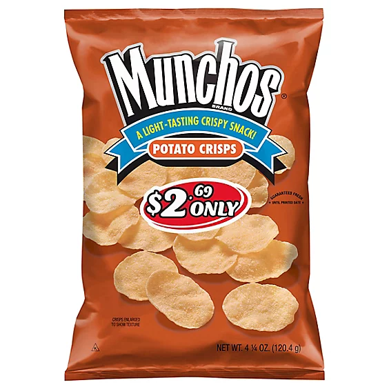 Munchos Classic Flavor Potato Snack Chips