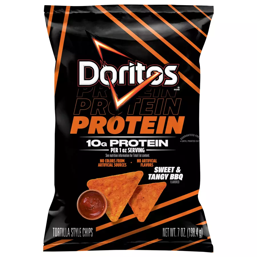 Doritos Protein BBQ Flavored Tortilla Style Chips