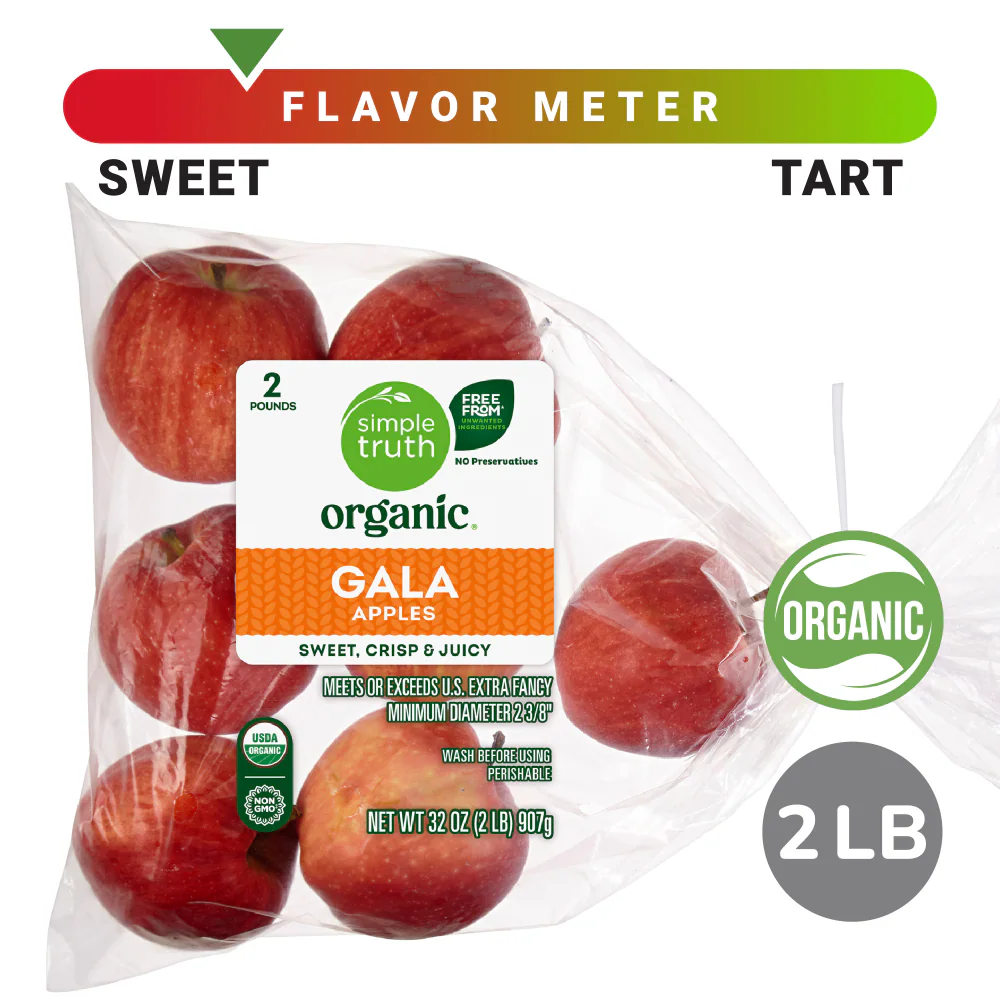 Simply Nature Organic Gala Apples