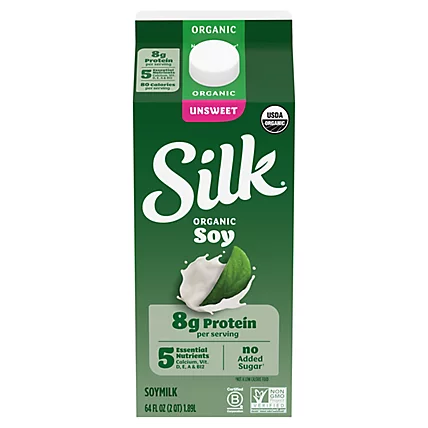 Silk Unsweet Soy Milk