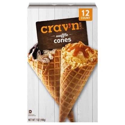 crav'n Waffle Cones
