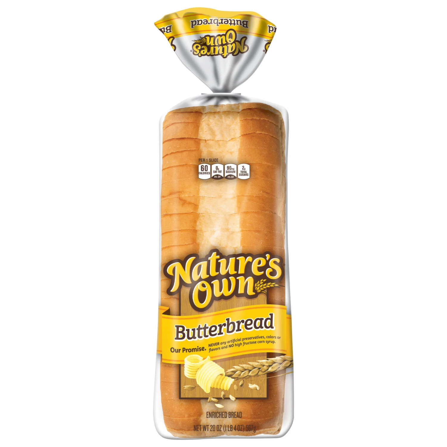 Nature's Own Butterbread, 20 oz Loaf