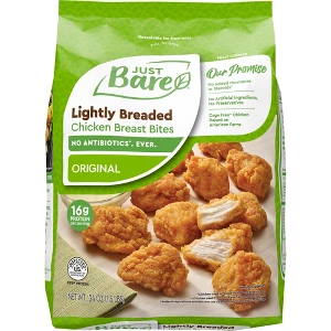 Bare Blends Lightly Breaded Chicken Breast Bites Original