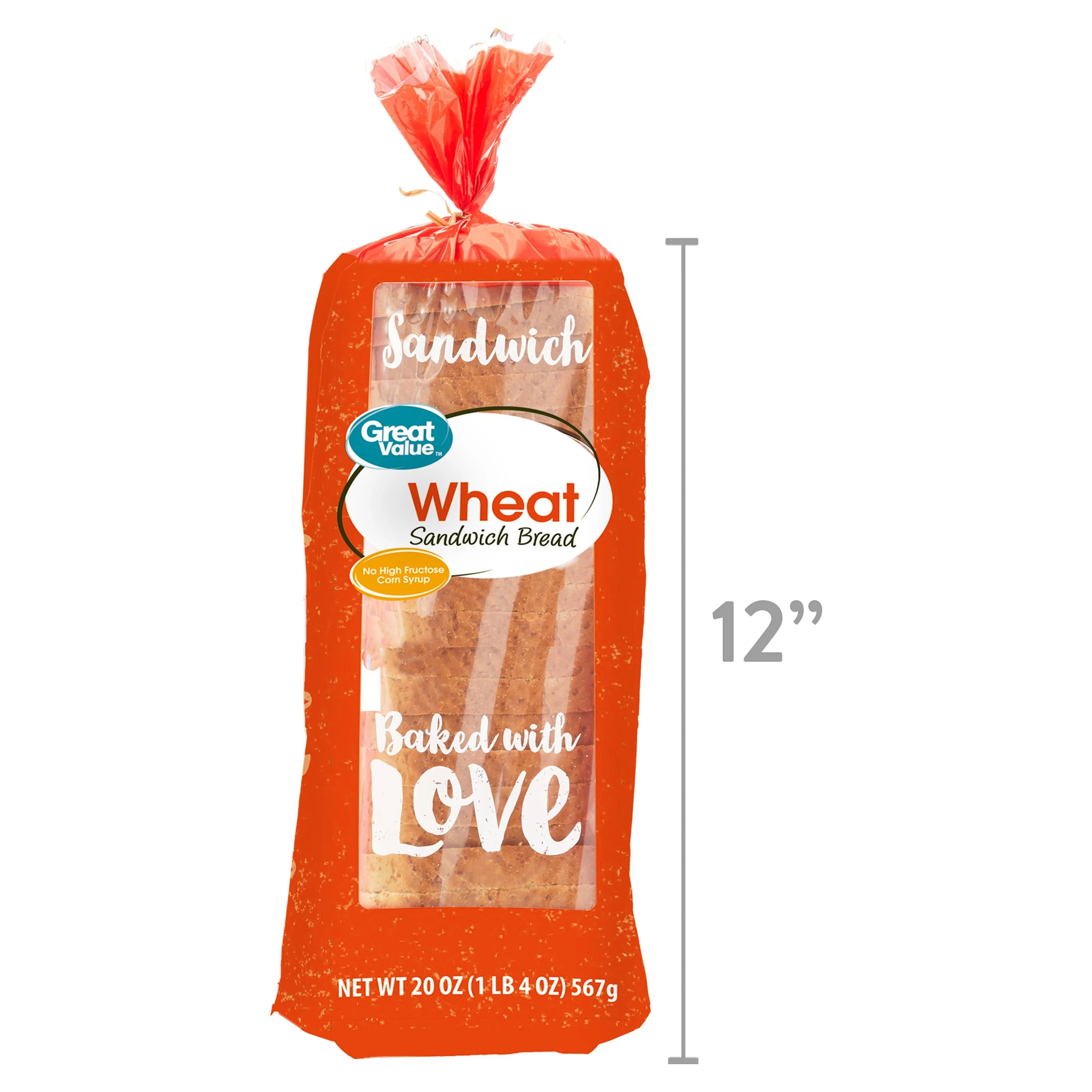 Great Value Wheat Sandwich Bread