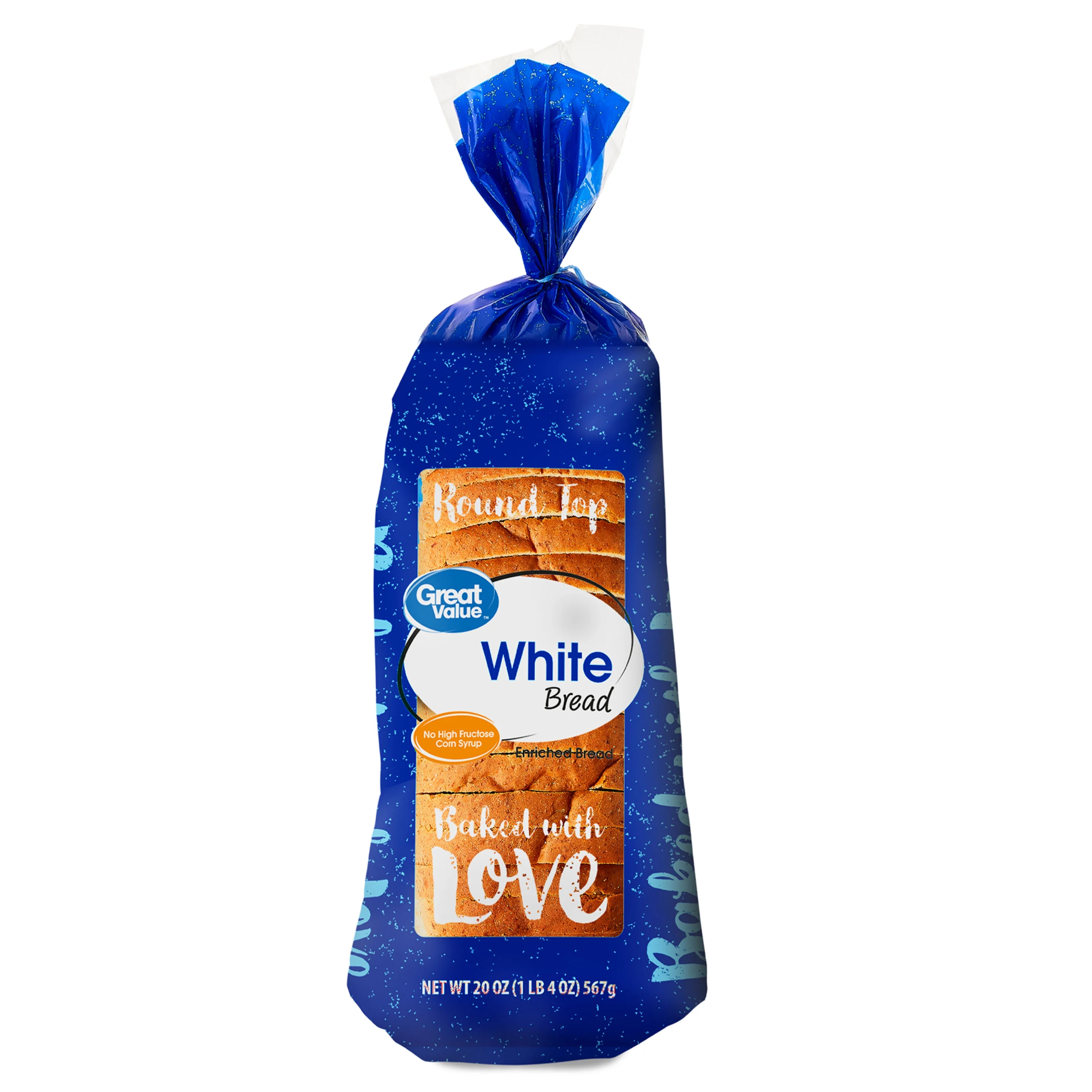 Great Value White Round Top Bread