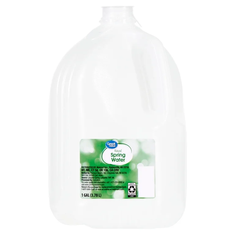 Great Value Spring Water