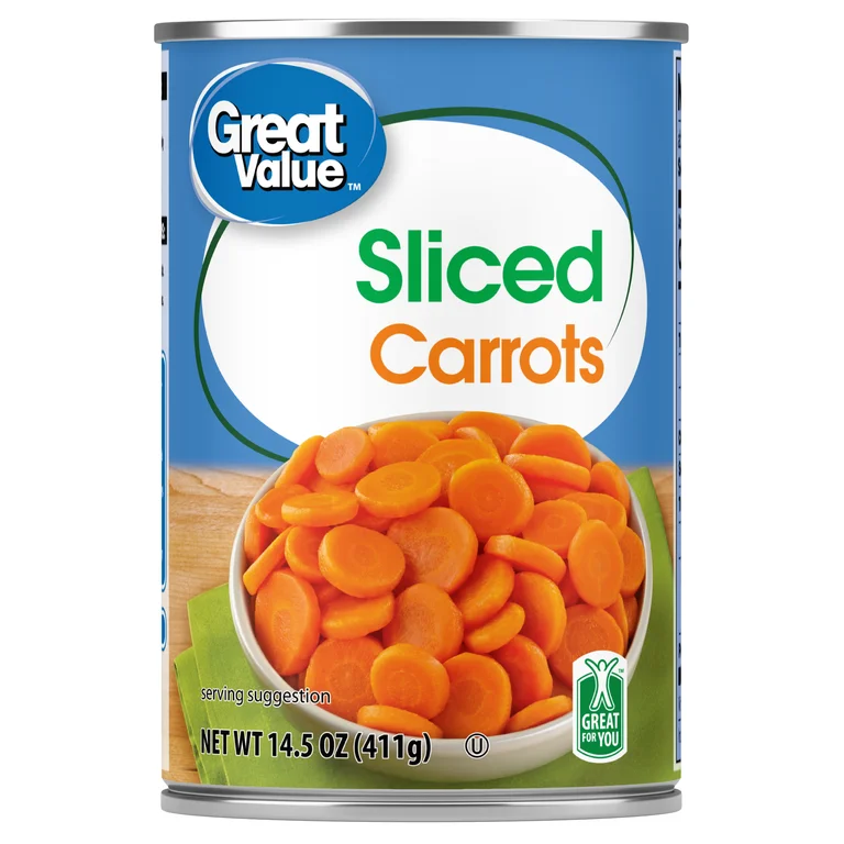 Great Value Sliced Carrots