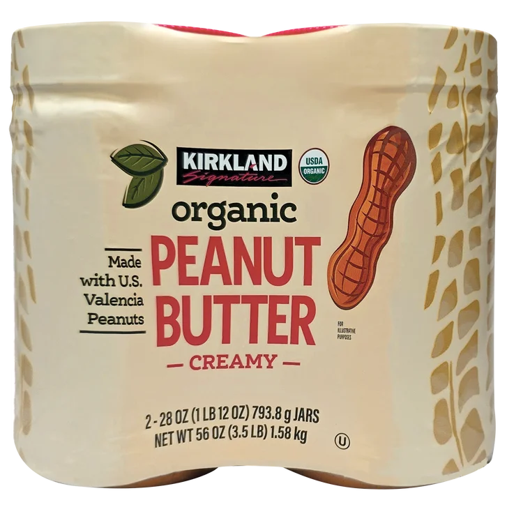 Kirkland Signature Organic Creamy Peanut Butter