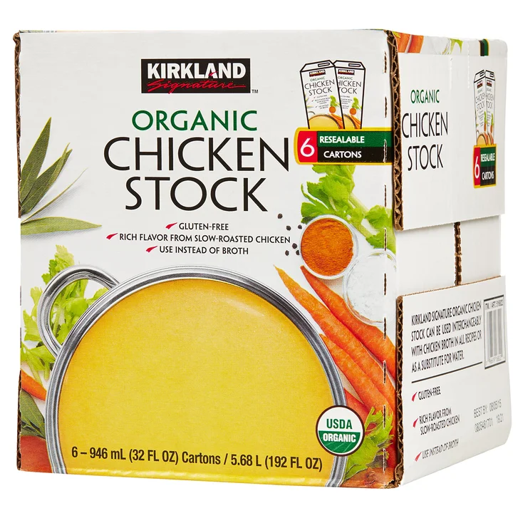 Kirkland Signature Organic Chicken Stock