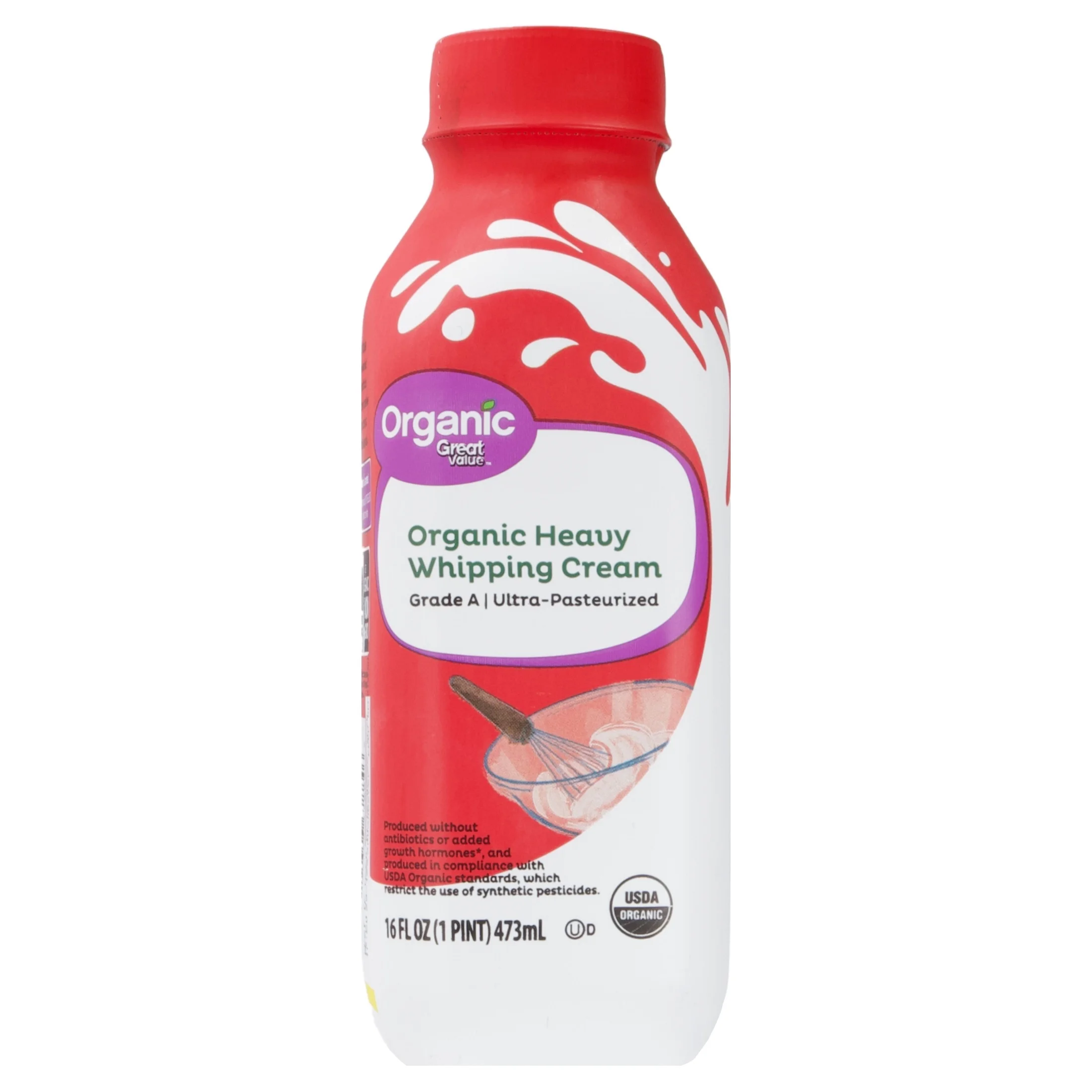 Great Value Organic Heavy Whipping Cream