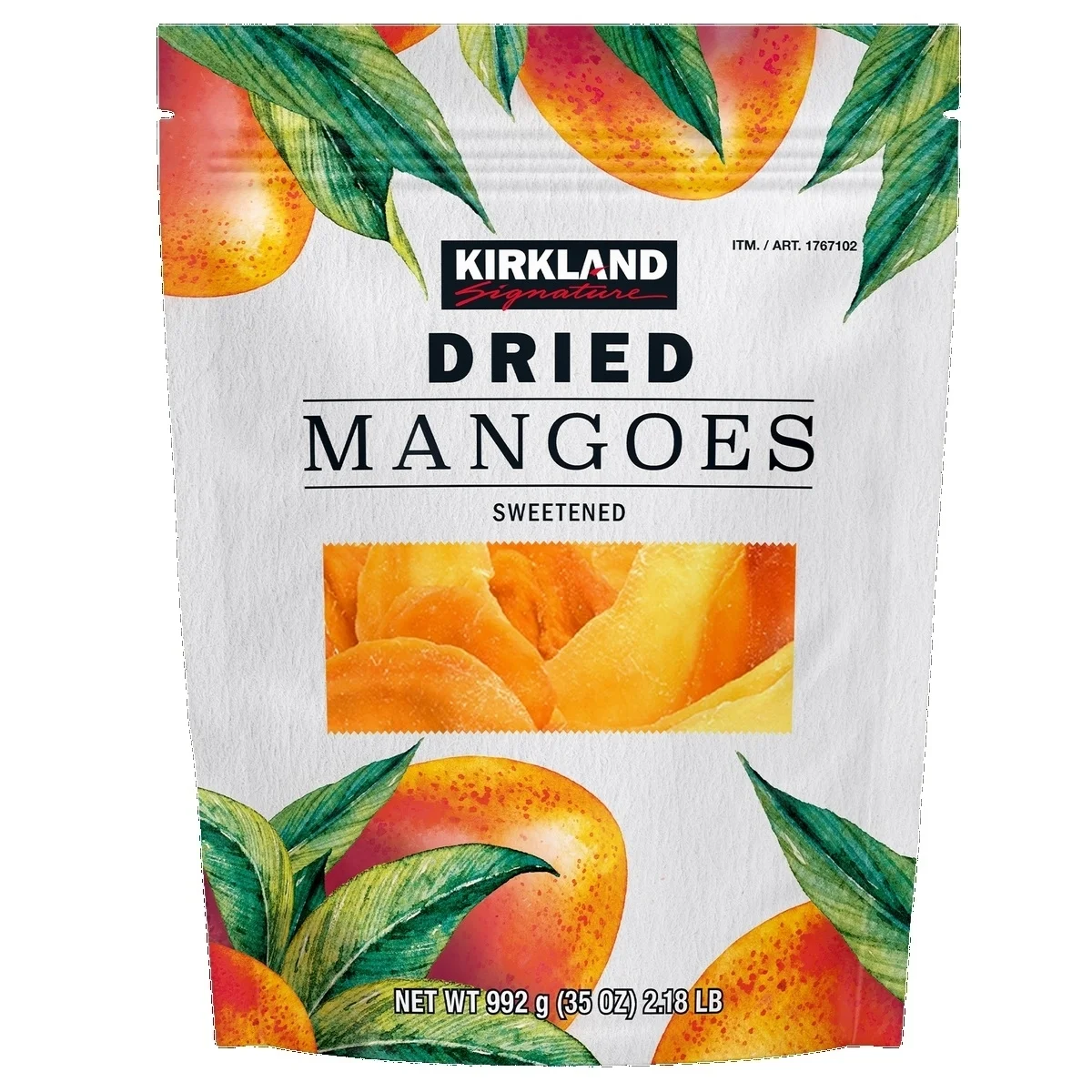 Kirkland Signature Dried Mangoes Sweetened