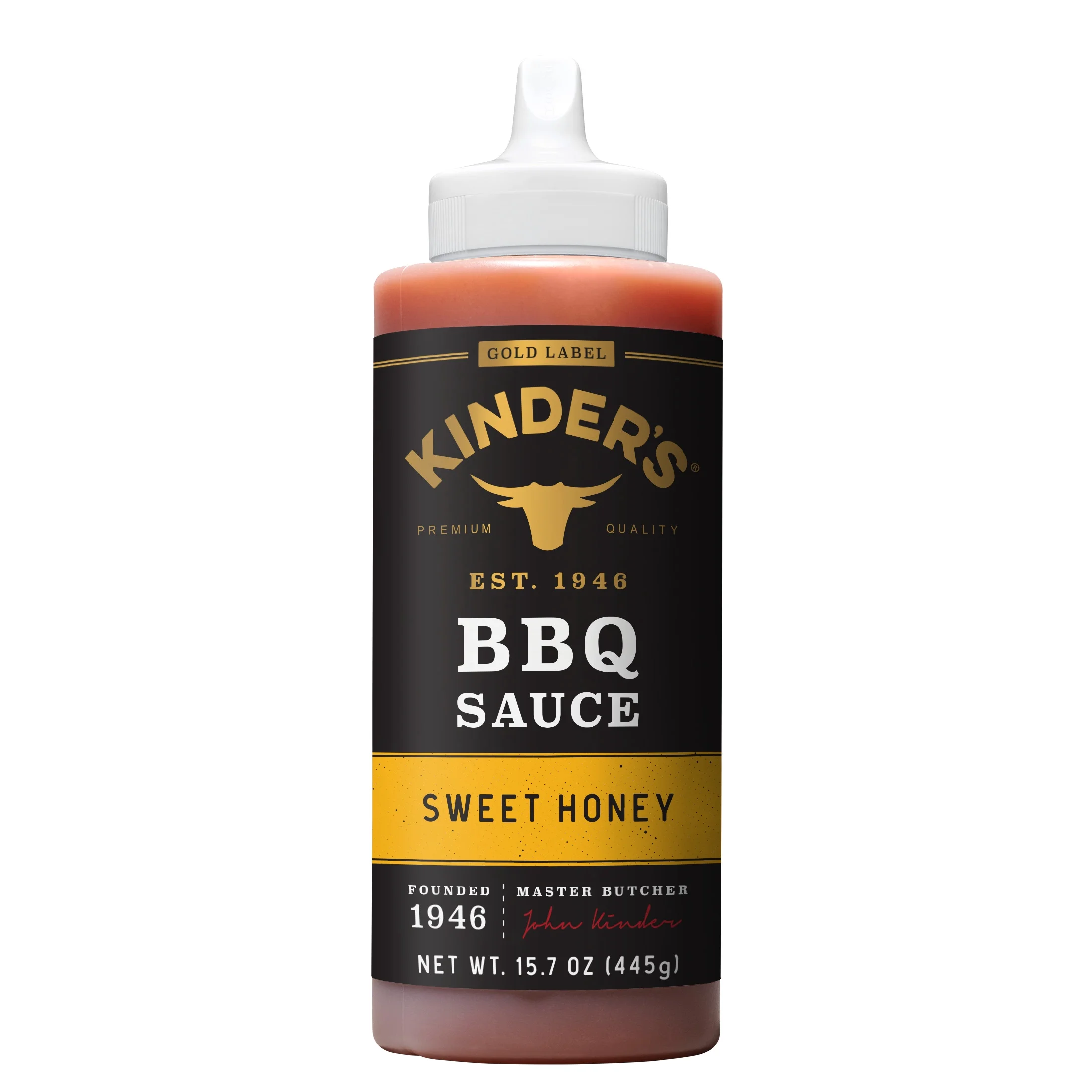 Kinder's Gold Label BBQ Sauce Sweet Honey