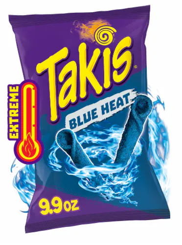 Takis Rolled Blue Heat Tortilla Chips