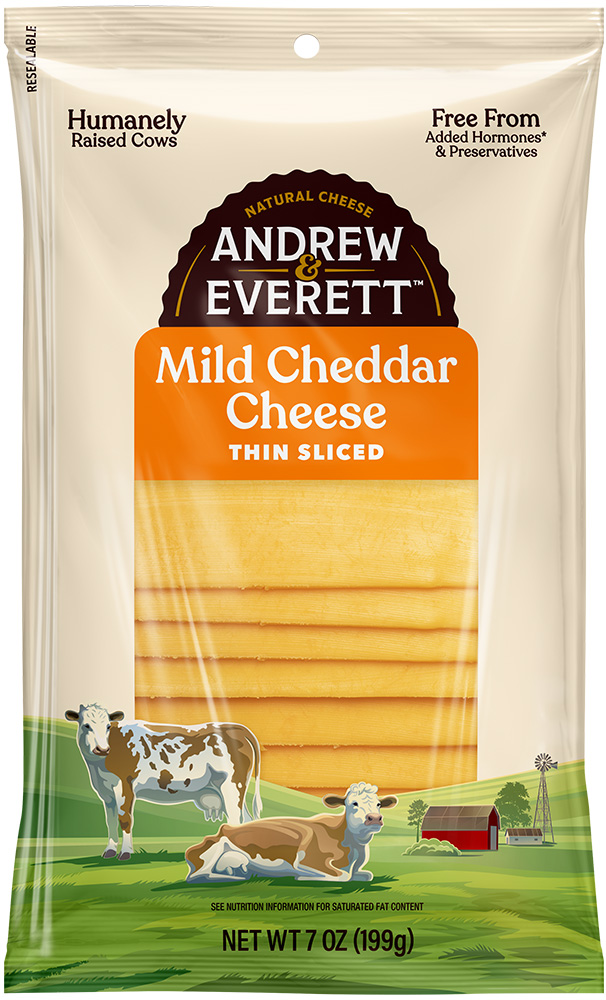 Andrew & Everett Mild Cheddar Cheese
