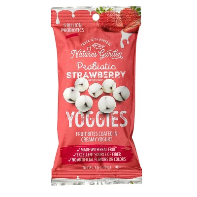 Nature's Garden Probiotic Strawberry Yoggies