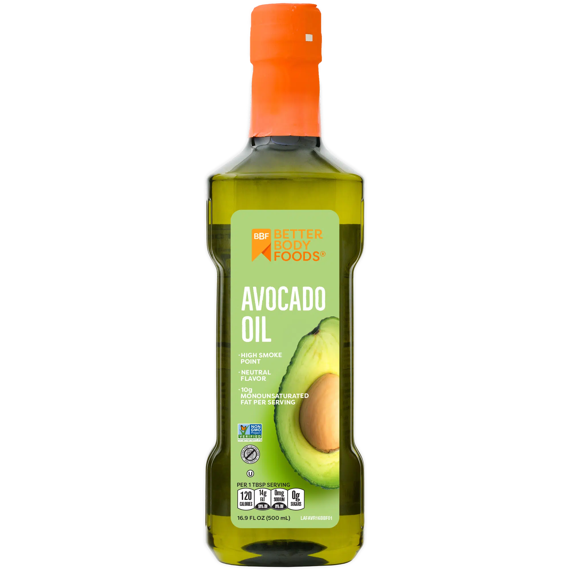 Better Body Foods Refined Avocado Oil