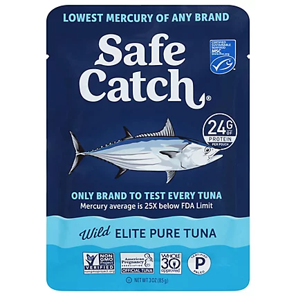 Safe Catch Solid Wild Tuna Steak Ahi