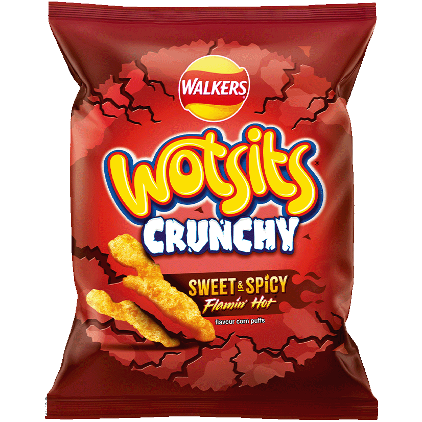 Walkers Wotsits Crunchy Sweet & Spicy