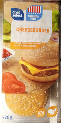 Chef Select American Style Cheeseburger