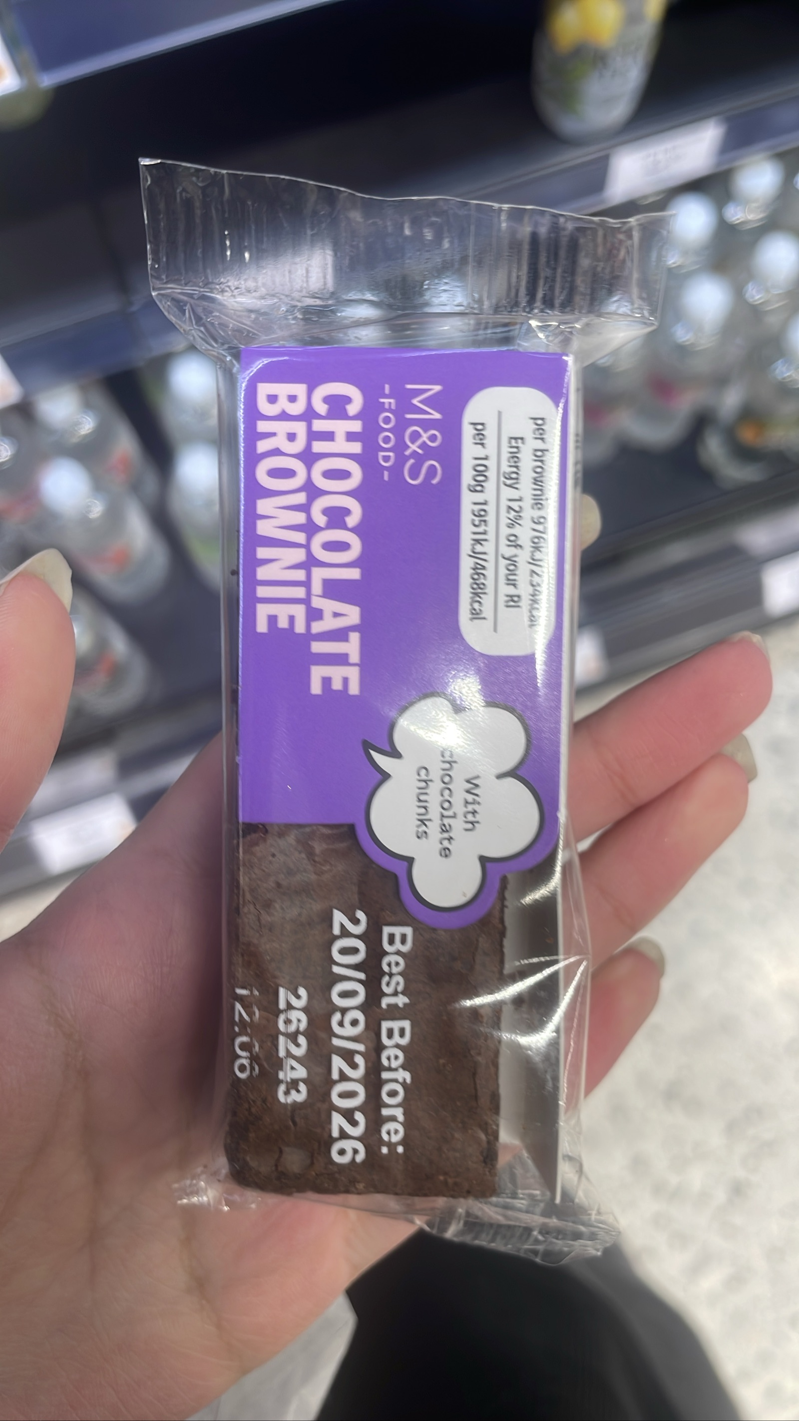 M&S Chocolate Brownie