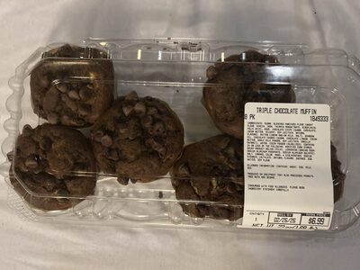 Costco TRIPLE CHOCOLATE MUFFIN