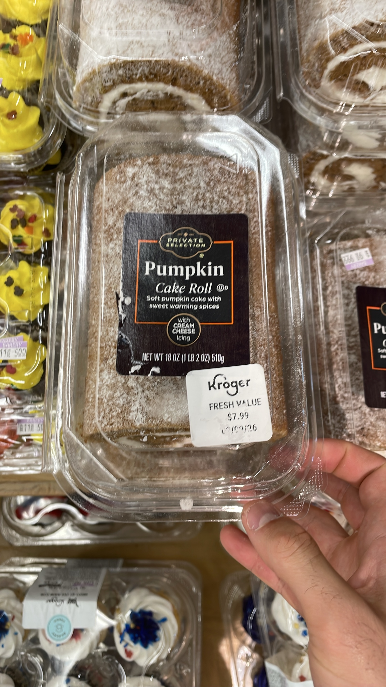 Private Selection Pumpkin Cake Roll