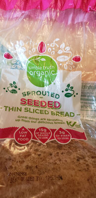 Simple Truth Organic Sprouted Seeded Thin Sliced Bread