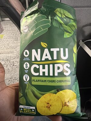 NatuChips Plantain Chips Original