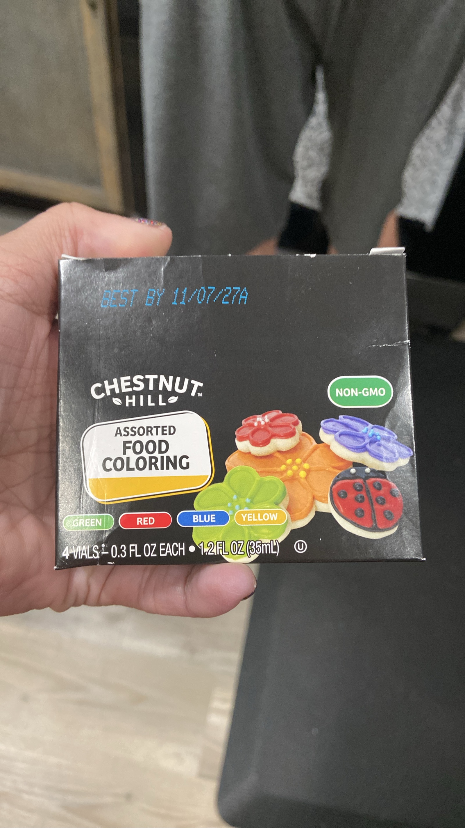Chestnut Hill Assorted Food Coloring