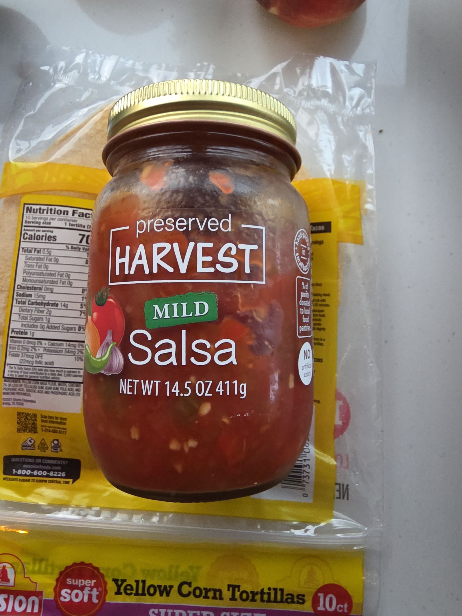 preserved HARVEST Mild Salsa