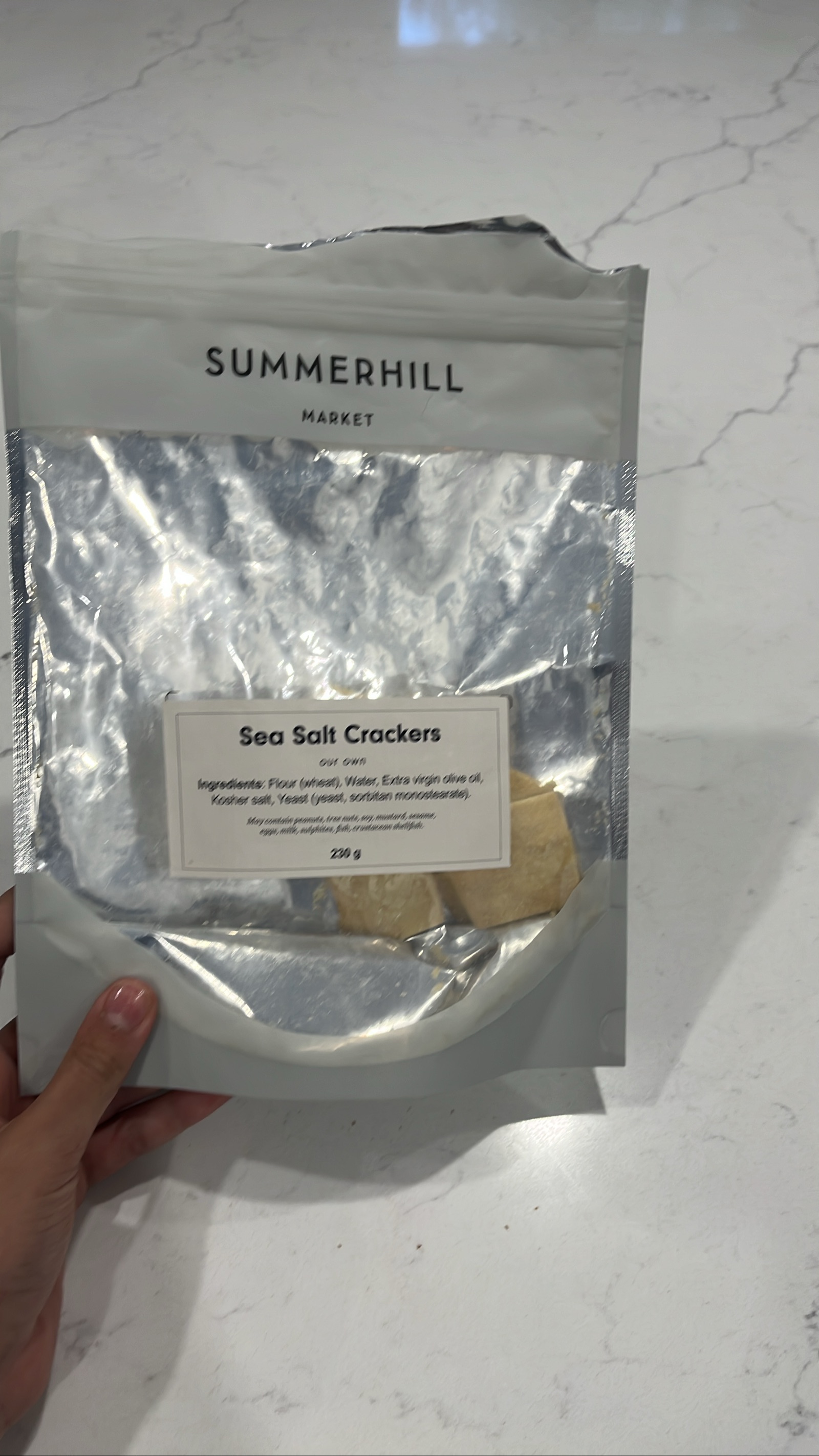 SUMM! Sea Salt Crackers