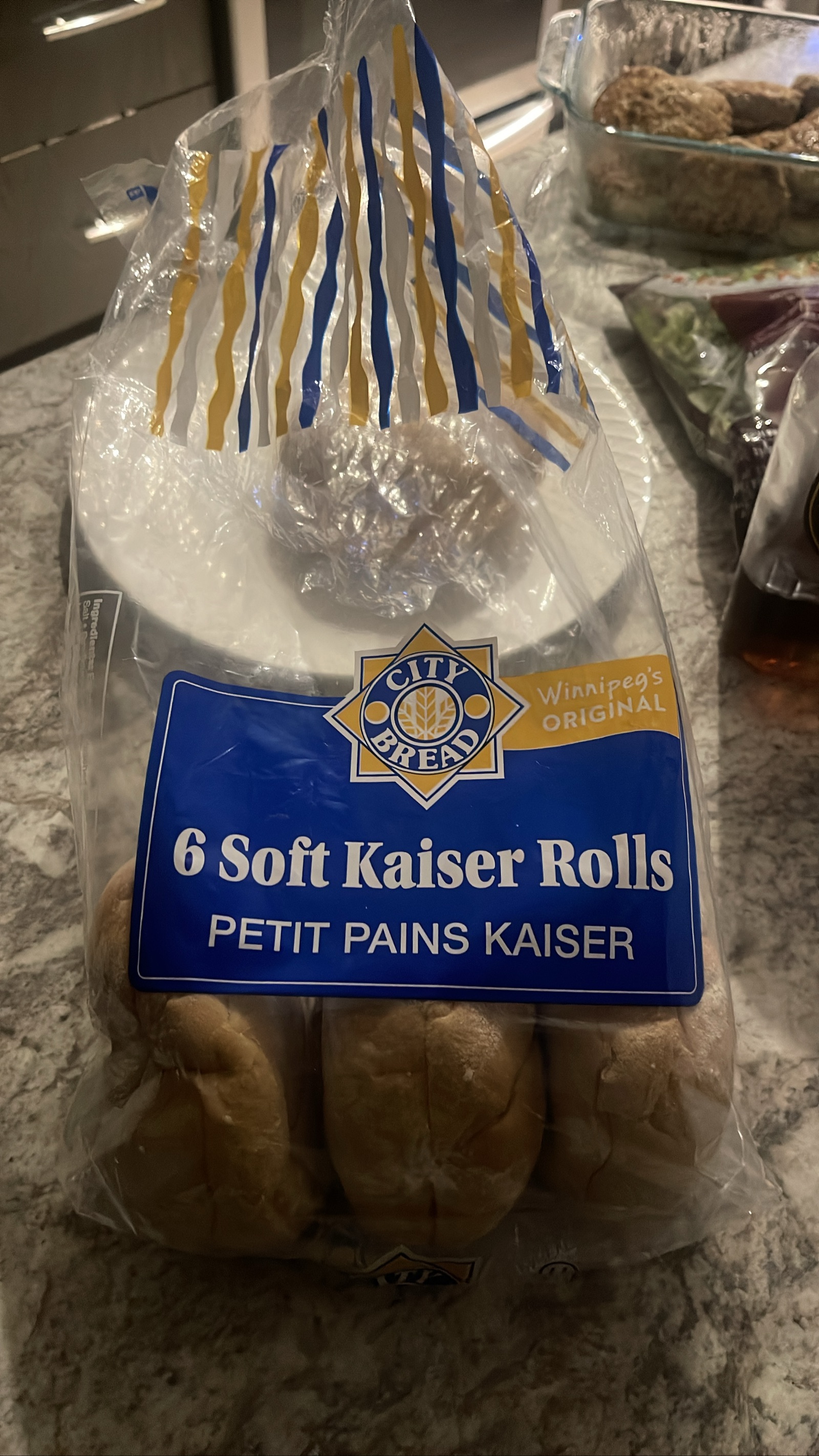 City Bread Soft Kaiser Rolls