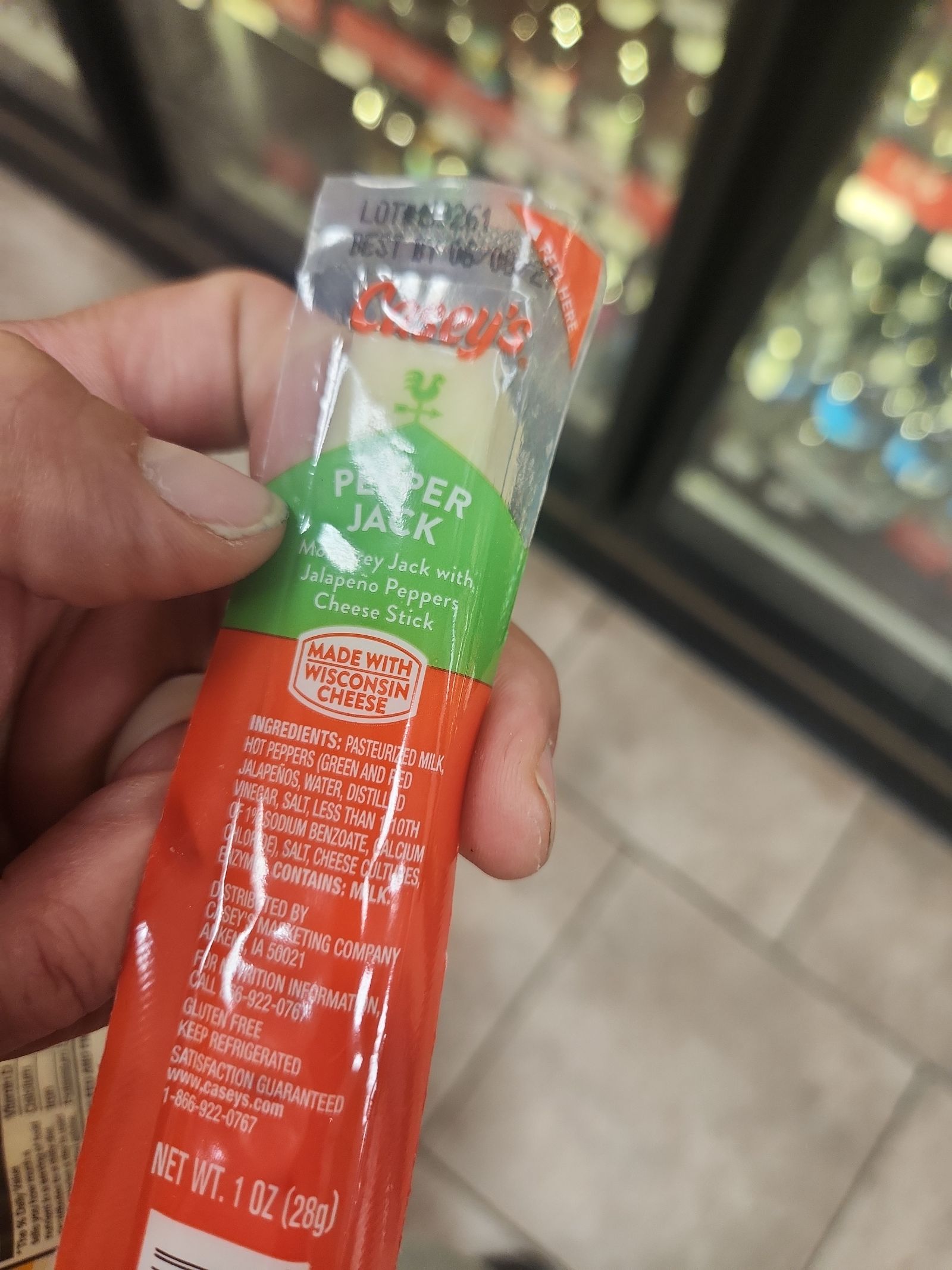 Casey's Pepper Jack Cheese Stick