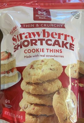 Member's Mark Strawberry Shortcake Cookie Thins