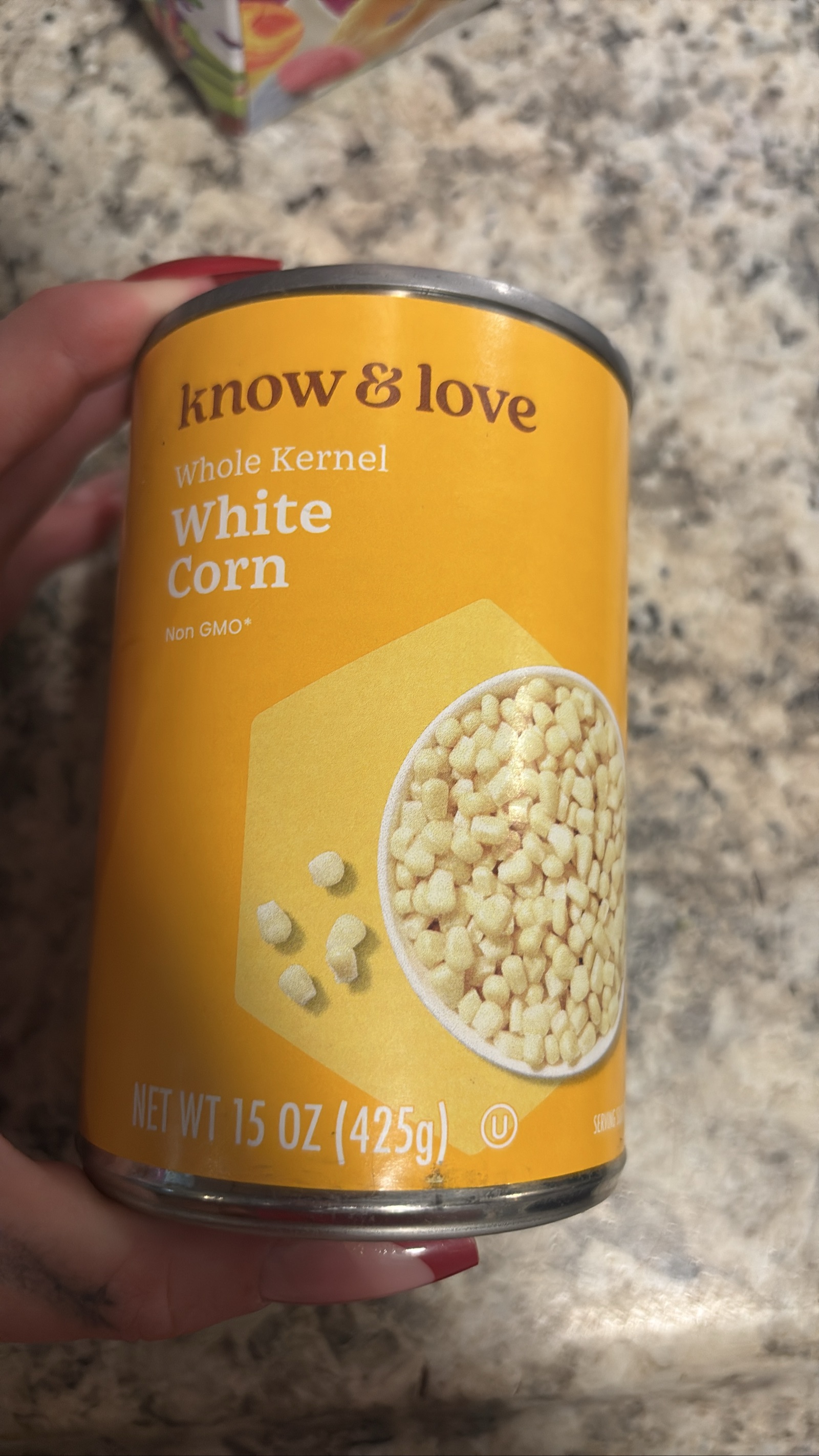 know & love Whole Kernel White Corn