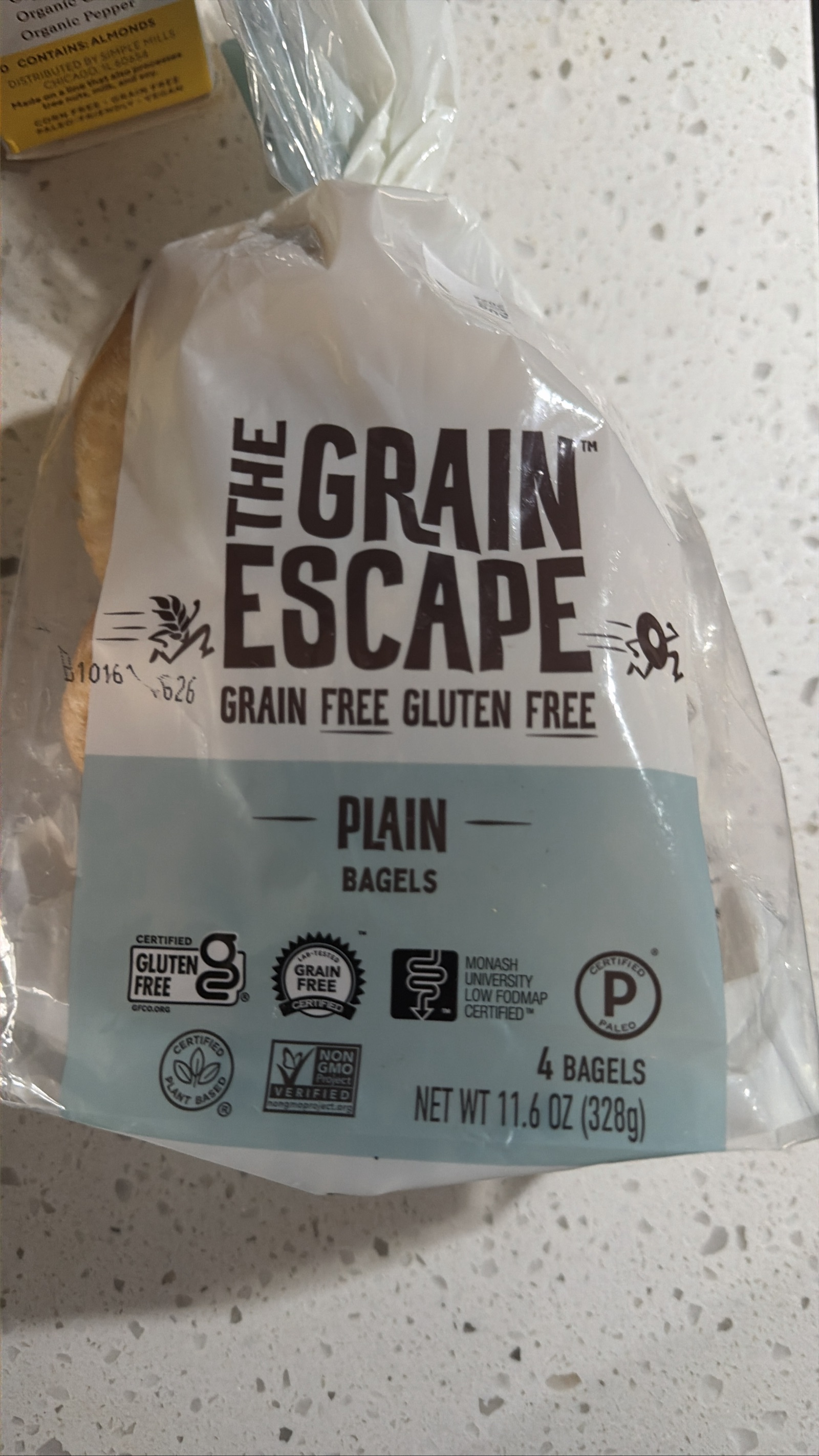 The Grain Escape Plain Bagels