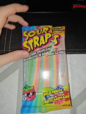 Sweet Shoppe Sour Straps Candy