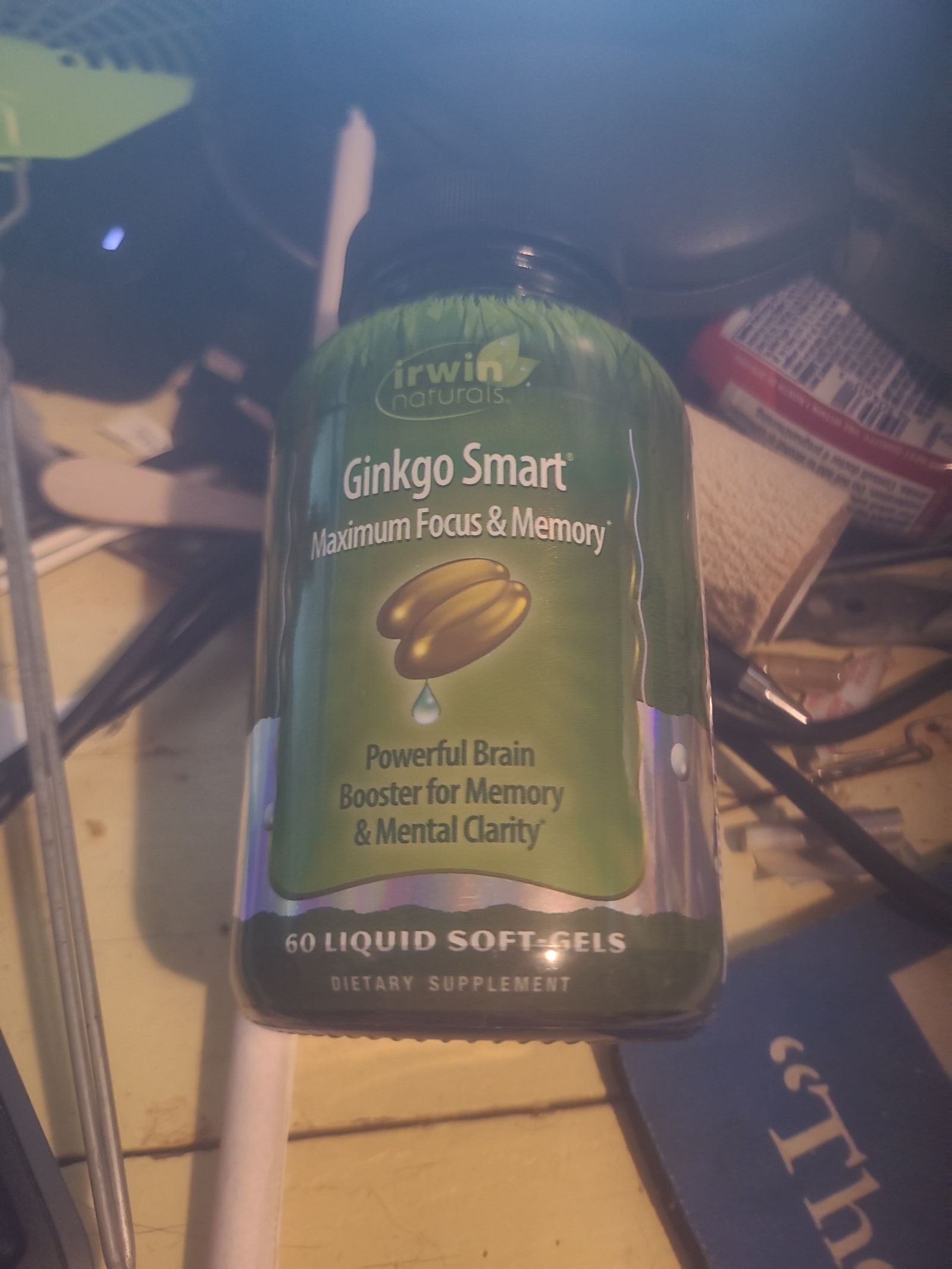 Irwin Naturals Ginkgo Smart Maximum Focus & Memory