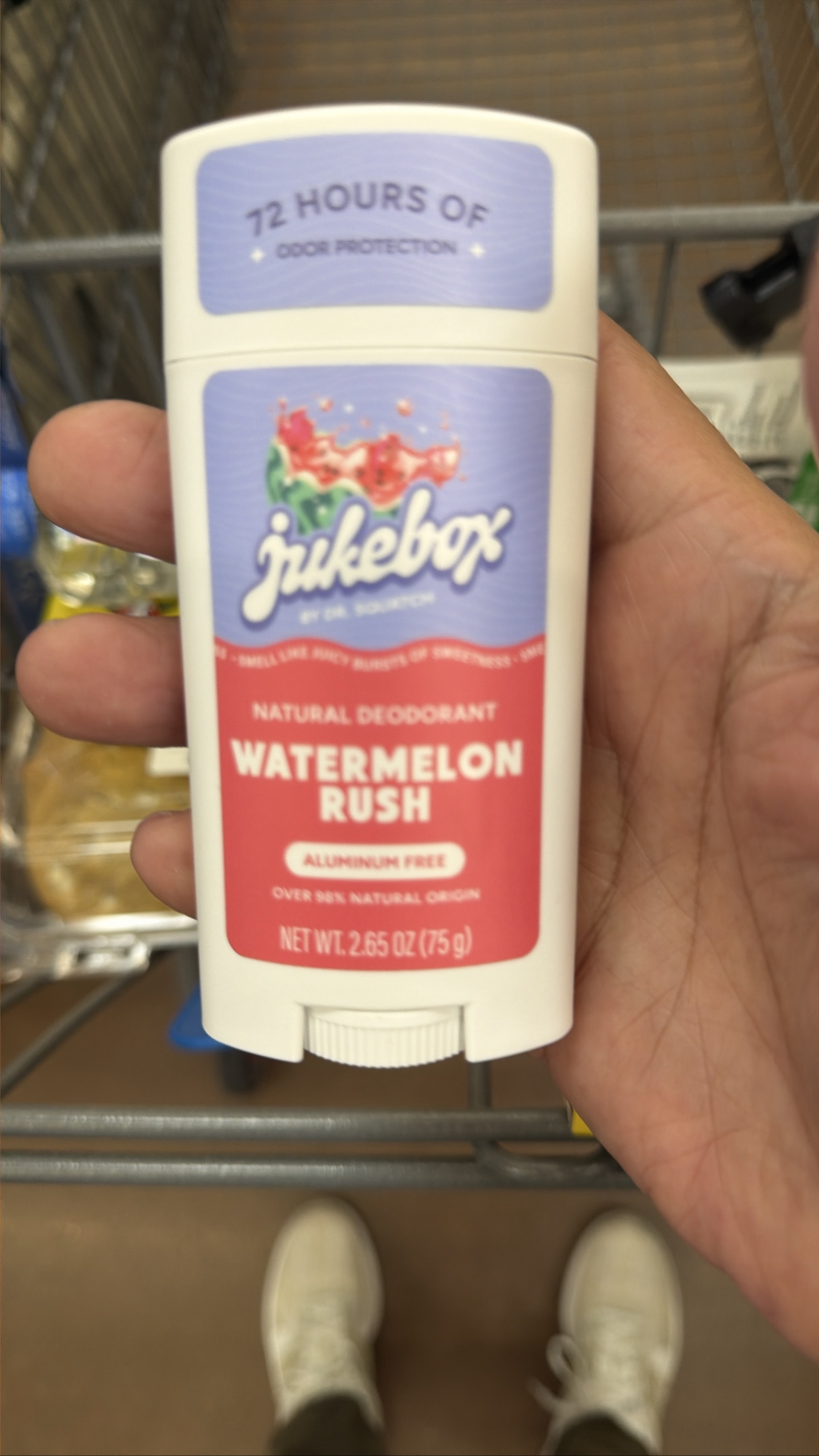 Jukebox Natural Deodorant Watermelon Rush