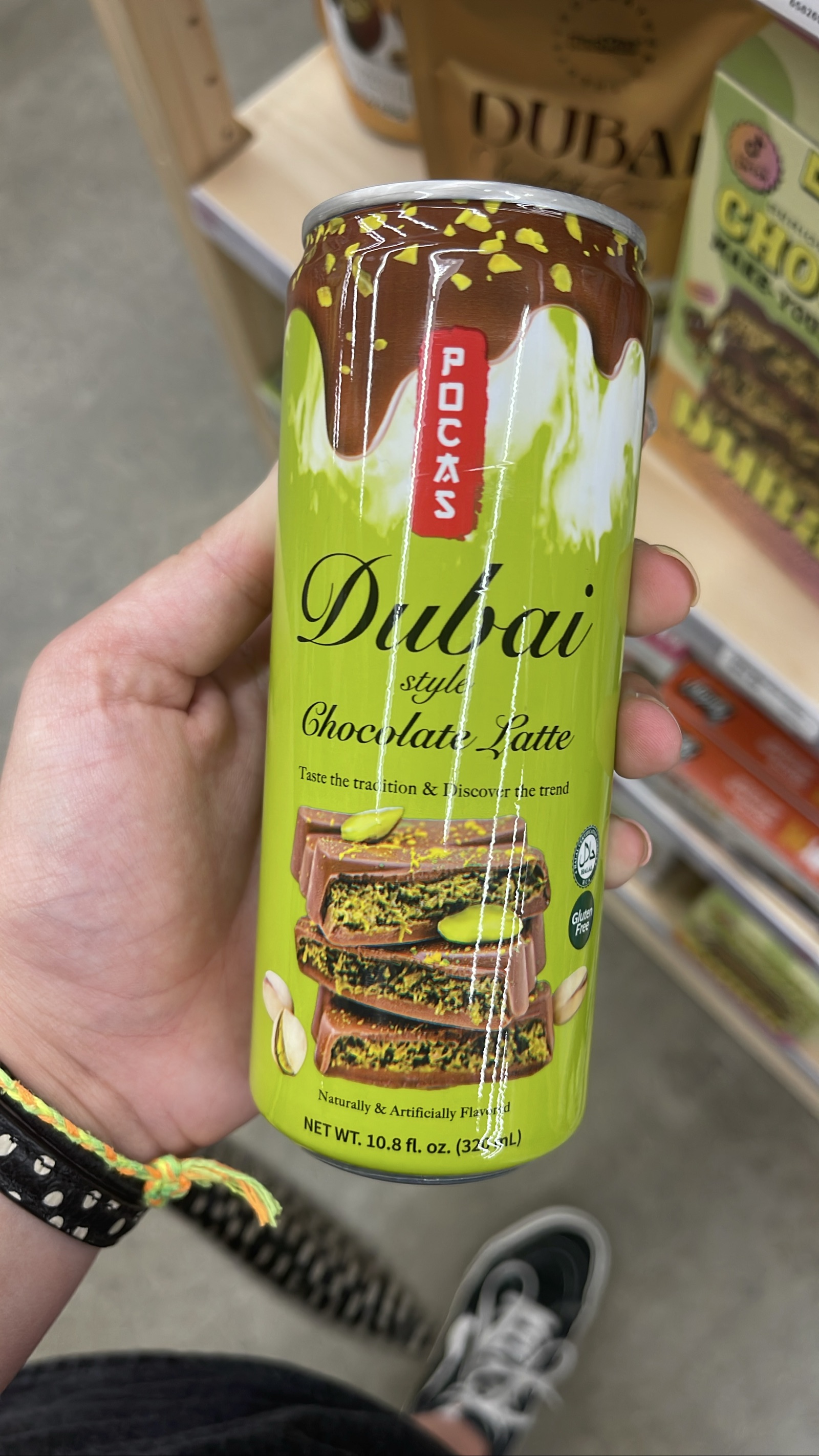 Pocky Dubai Style Chocolate Latte