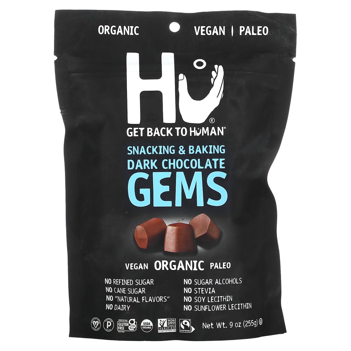 Hu Organic Dark Chocolate Gems