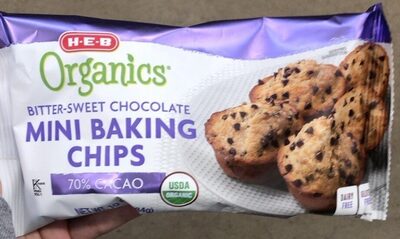 H-E-B Organics Mini Baking Chips