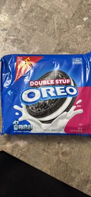 OREO DOUBLE STUF Double Stuf Chocolate Sandwich Cookies